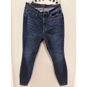 Judy Blue Faded Dark Denim Skinny Fit In Size 14W